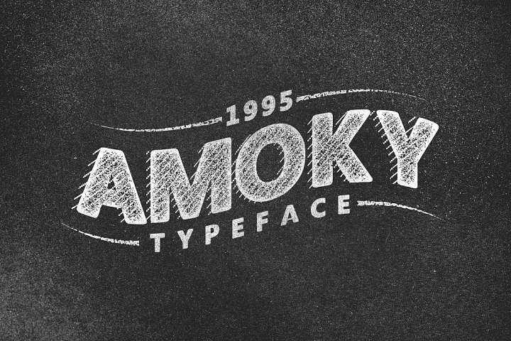 Amoky Font Review: A Display Typeface for Campaigns