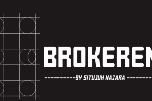 Brokeren Font: Elevating Digital Brand Identity