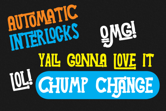 Chump Change Font: Bold Branding for Small Business