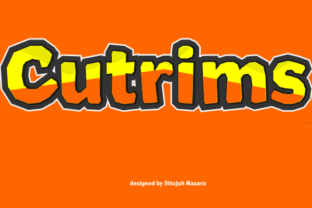 Cutrims Font: Elevating Editorial Design and Layouts