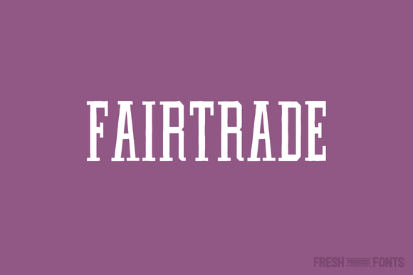Fairtrade Font: Organic Branding for Small Business