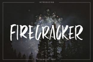 Firecreacker Font: Adding Raw Edge to Brand Identity