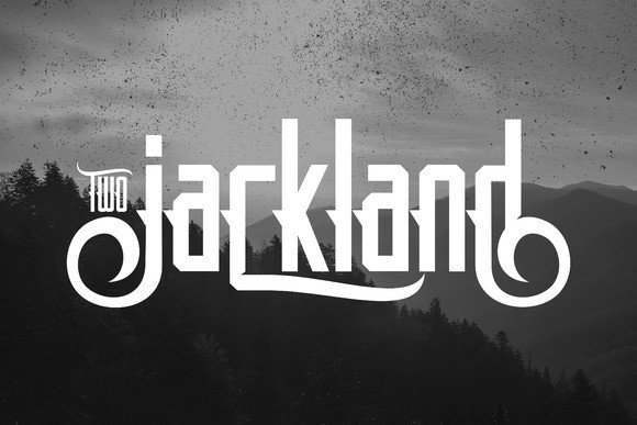 Jackland Two Font: Rustic Charm for Small Business Branding