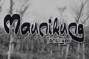 Maunikung Font: A Modern Typeface for Branding