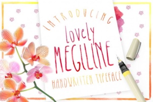 Megiline Font: Testing a Playful Handwritten Typeface