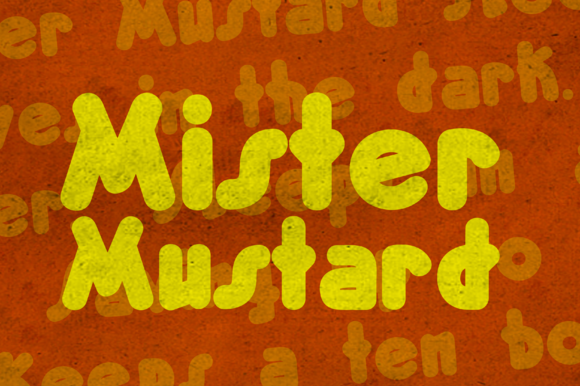 Mister Mustard Font: Playful Branding for Small Business