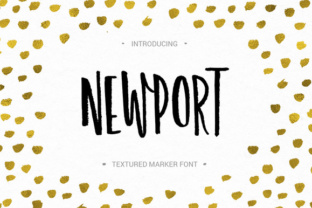 Newport Font: Sweet Marker Style for Digital Campaigns