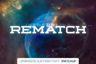 Rematch Family: A Bold Display Font for Editorial Design