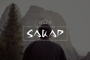 Sakap Font: A Fresh Display Typeface for Editorial Design