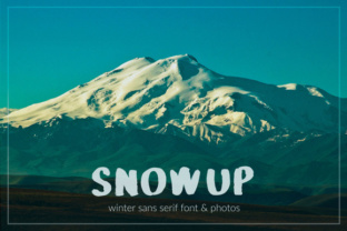 SnowUP Font: A Designer’s Take on Winter Branding