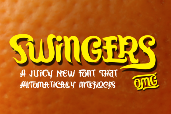 Swingers Font: A Playful Display Typeface for Web Design