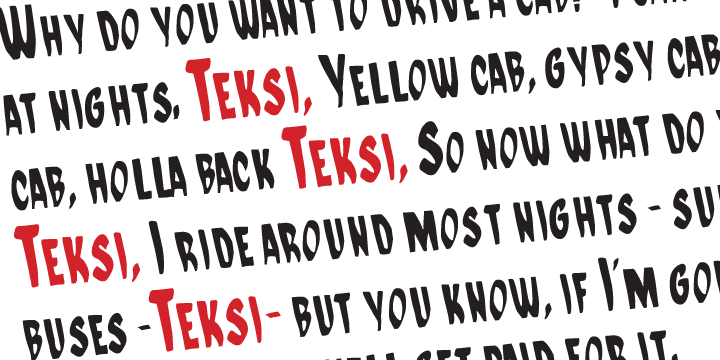 Teksi Family Font: Elevating Digital Brand Identity