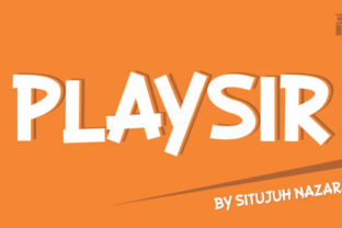 Testing Playsir Font for Modern Brand Identity Design