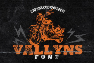 Vallyns Font: Authentic Grunge Style for Small Business Branding